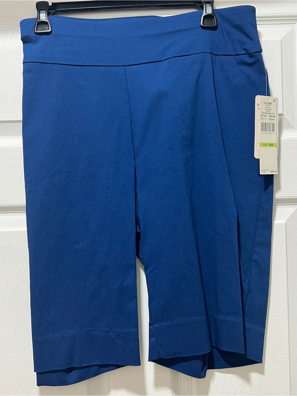 Royal Blue Pull-On Shorts